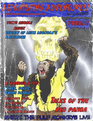 Astonishing Adventures Magazine Cover Astonishing Adventures Magazine Cover Issue 1