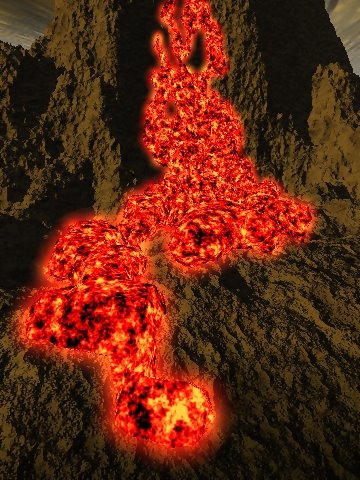 Lava Flow in Vue Infinite Lava Flow in Vue Infinite