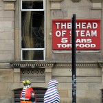 Both Go Penguins on Lime Street in Liverpool