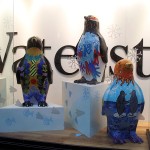 Little Go Penguins in Waterstones' Window, Liverpool 1