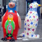 Go Penguins on Bold Street near crossing across Ranelagh Street