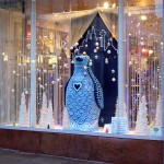 Large Go Penguin in Bold Street Shop