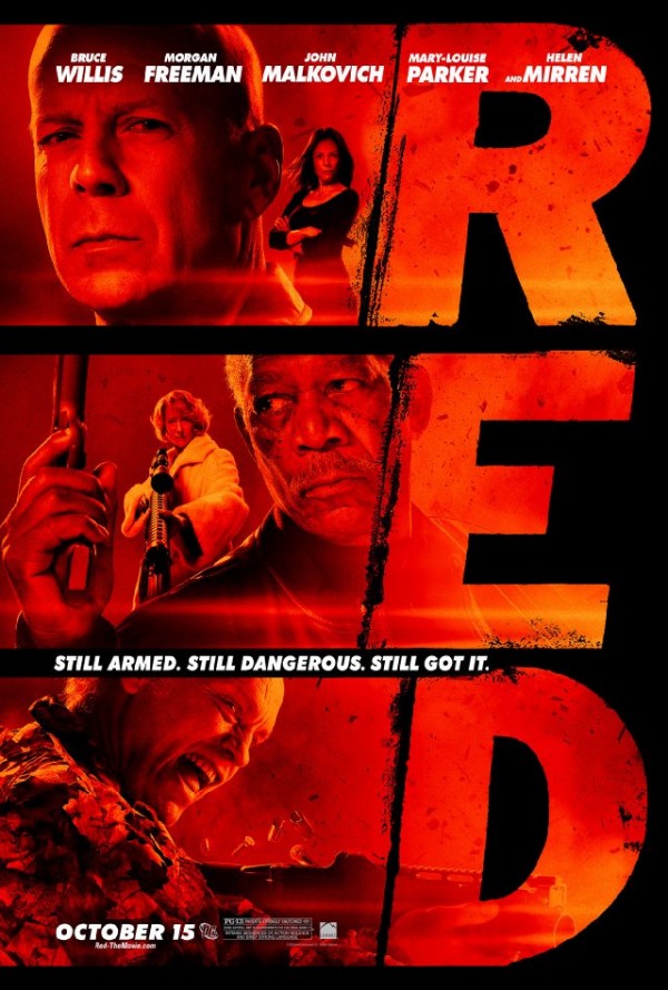 RED - Retired Extremely Dangerous Poster